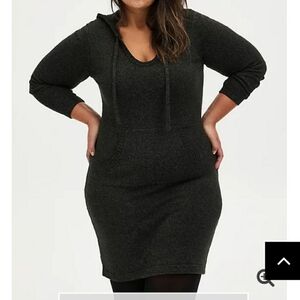 🆕🍂🍁OLIVE HOODIE SWEATER DRESS🍁🍂